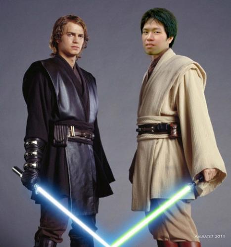 Myself in Star Wars - I love to be in star wars!!! =D