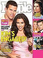 Kim is engaged! - A few weeks ago Kim Kardashian got engaged to her boyfreind Chris Humphries.