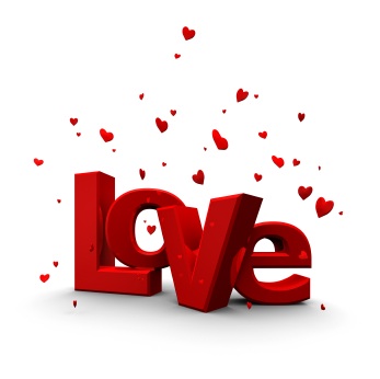 the word love - an image of love for this category
