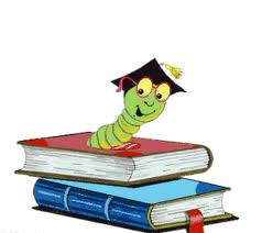 Bookworm - Worm reading a book
