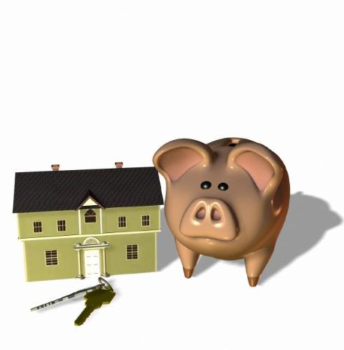 home and piggy bank - an image of a home and piggy bank for this category