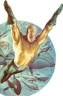 Aquaman - comic book superhero