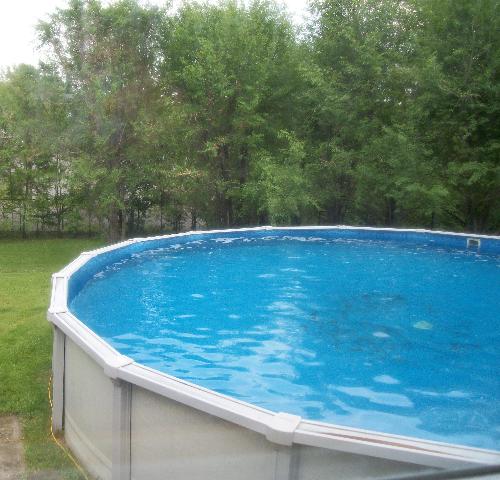 Above ground pool - My above ground pool