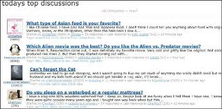 Top Discussions - This is my frequent checking section