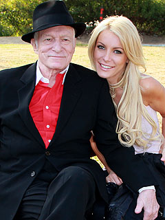 Not a couple anymore! - Hugh Hefner was to marry Crystal Harris tommorrow! She dumped him the other day!