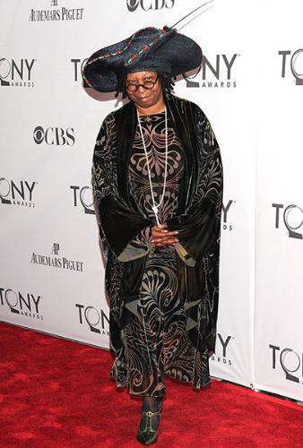 Whooping Goldberg - I have no idea why she wore this get up! Words can't describe it!