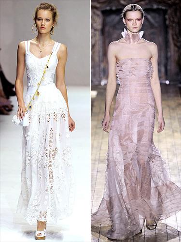 unusual dresses - Especially the right one on the right! Fashion expects think Kate Hudson will choice between the two!