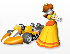 Mario Kart - Daisy AKA the Drift Queen