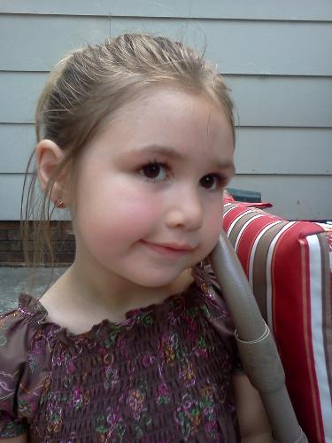 My Oldest Daughter - This is my oldest daughter. She's 5 years old.