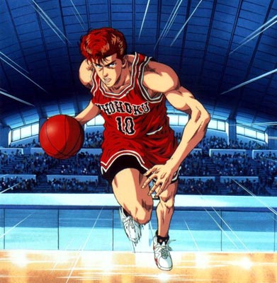 About basket ball - Hanamichi Sakuragi example picture