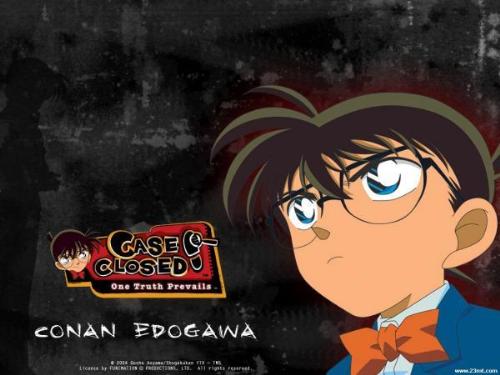 Detective Conan/Case Closed - I'm not being biased, but IMO, Detective Conan is one of the best animes i've seen. Gosho Aoyama should be a legend! And oh, in the picture, Conan is seen sporting his Voice imitator bow tie :)