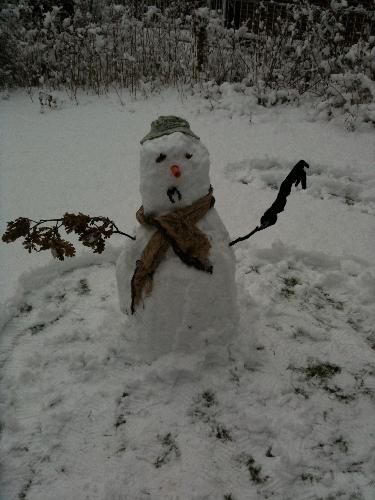 Snowman life - 'Last night a snowman came to life'....
