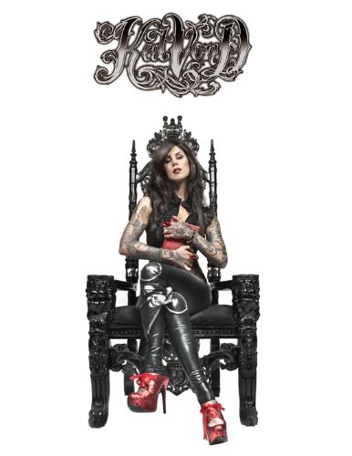 Kat Von D - The soon to be wife of Jesse James and tattoo artist.