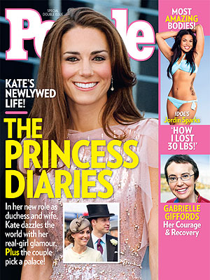Kate Middleton - The Duchess of Cambridge was recently on the cover of 'People' no long ago!