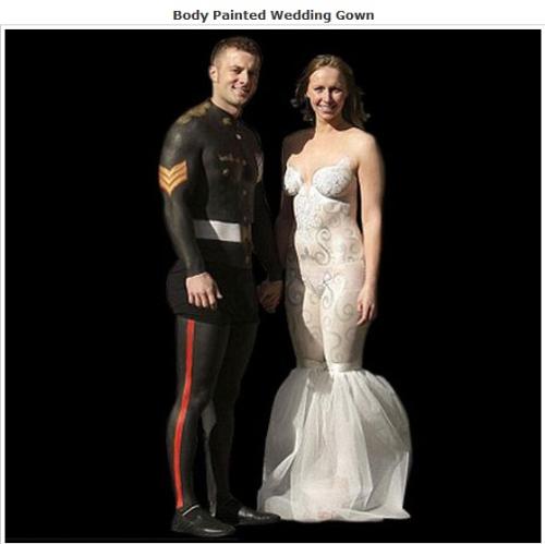 body painted wedding dress - body painted wedding dress body painted wedding dress