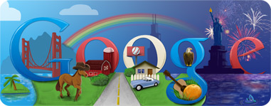google - Happy 4th of July!