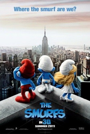 The Smurfs - The Smurfs are coming to the big screen this month. I love the smurfs! I hope it is a good movie!