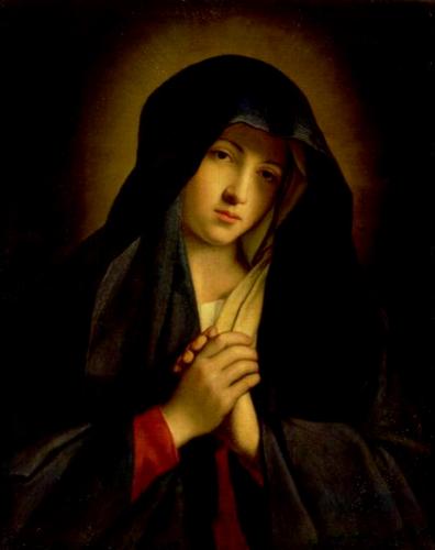 The Madonna in sorrow - Enjoy life ,this masterpiece of sorrow is by Leonardo Da Vinci