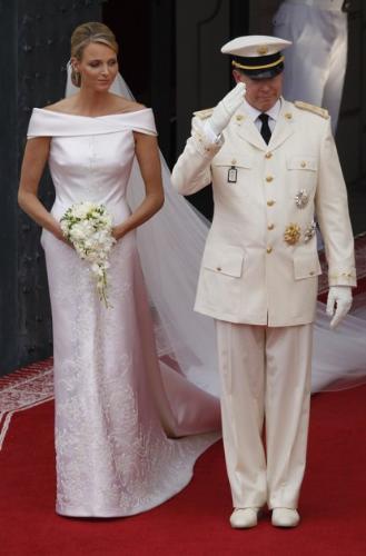 He finally got married! - Prince Albert did and he did last saturday! I thought he never would!