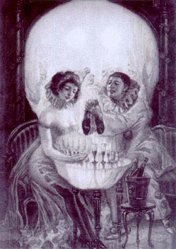 Skull - horrifying skull