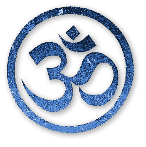 Hinduism - A Blue Om!