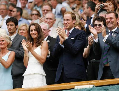 Princess William and Catherine - Both were at Wimbleton watching some of the tennis matchings.