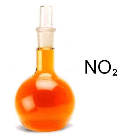 nitrogen dioxide - This is a bottle of nitrogen dioxide.Isn't it beautiful?It's my computer's skin.