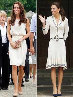 Canada fashion - Here are two of some of the dresses Kate has worn while touring Canada!