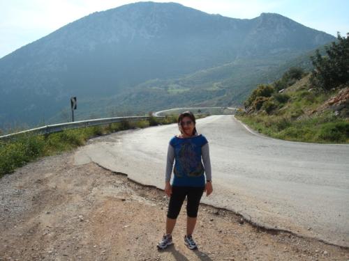 road trip - it is the road going portoheli argolidos greece