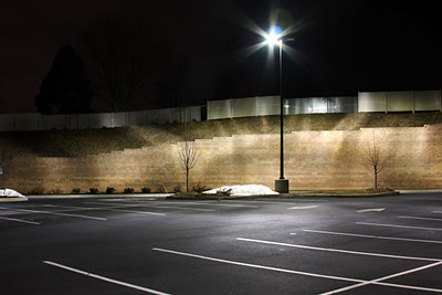 Parking Lots - dimly lit and scary places to park your car