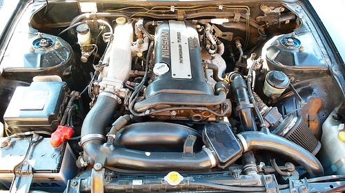 engine - a car engine
