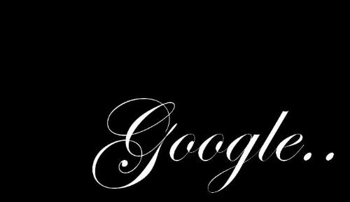 google black and white - its nice