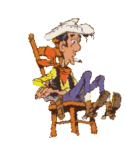 cowboy - cowboy in rocking chair