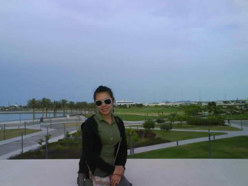 Me in Qatar - This photo was taken in Qatar Islamic Museum.