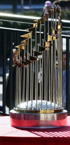 Baseball trophy - The World Series Trophy.