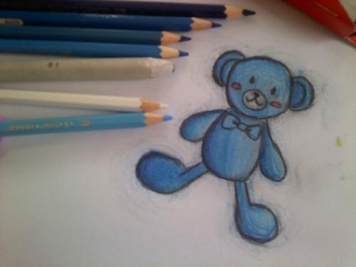 bear - a bear drawn by my older sis. :)