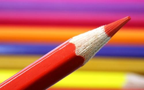 pencil - colored pencil.