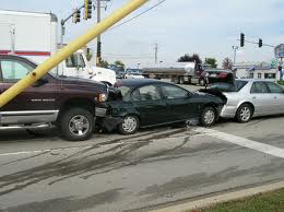 Car Crash - This is not the actual picture that I saw the crashes, but something similar.