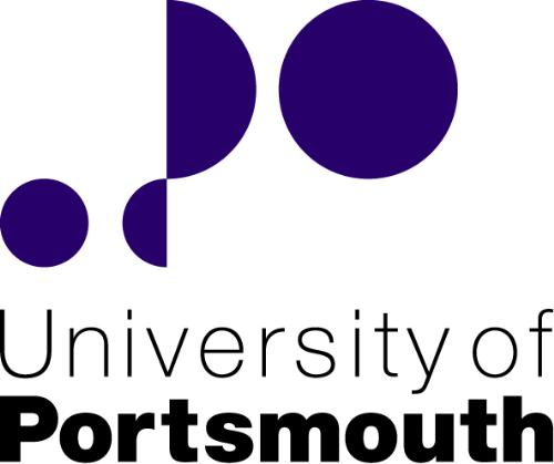 University of Portsmouth - The logo of the University of Portsmouth in Hampshire, UK.