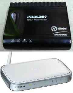 Prolink and netgear - they don't seem to get along.
