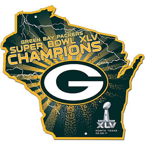 Home of the Packers - Wisconsin is known for alot of things! One is we are home(Green Bay)to the Super Bowl XLV Champions Greenbay Packers! YES!