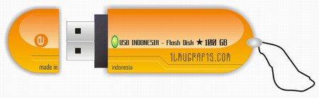 Making USB FlashDisk Image with CorelDraw - If you have spare time, there is no harm to learn to make drawing using coreldraw this time try to drawing,USB FlashDisk Image with CorelDraw, Any comment.   by ilmugrafis