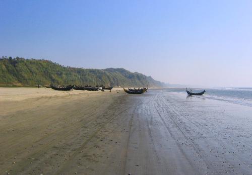 Cox's Bazar Sea Beach - The Cox's Bazar Sea Beach is the longest beach of the World. It is situated it the  South-East of Bangladesh. It is one of the best tourist spots of the world.