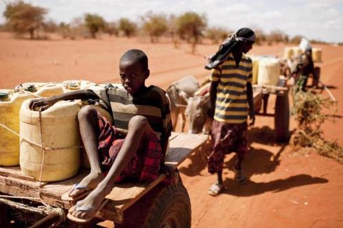 Drought in Africa - Children starving in Africa