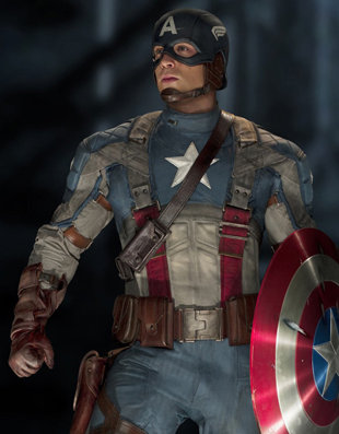 Captian america - This is what the new Captian America looks like. The movie is in threaters now!