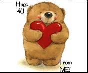 for you all - big hugs for you all nice people.