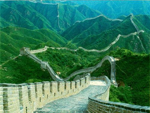 7 wonder - amazing do you think how they built it. great wall of china