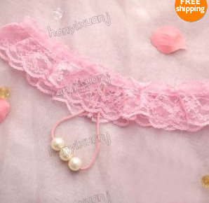 Bead and string thong - Possibly the skimpiest undergarment I have ever seen in my entire life. I found it on eBay and I have never seen anything like it before. 