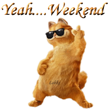 the weekend - celebrate the weekend!!