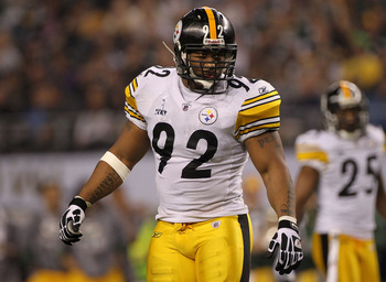 James Harrison - Got his foot in his mouth a few imes with the NFL! Not to bright!